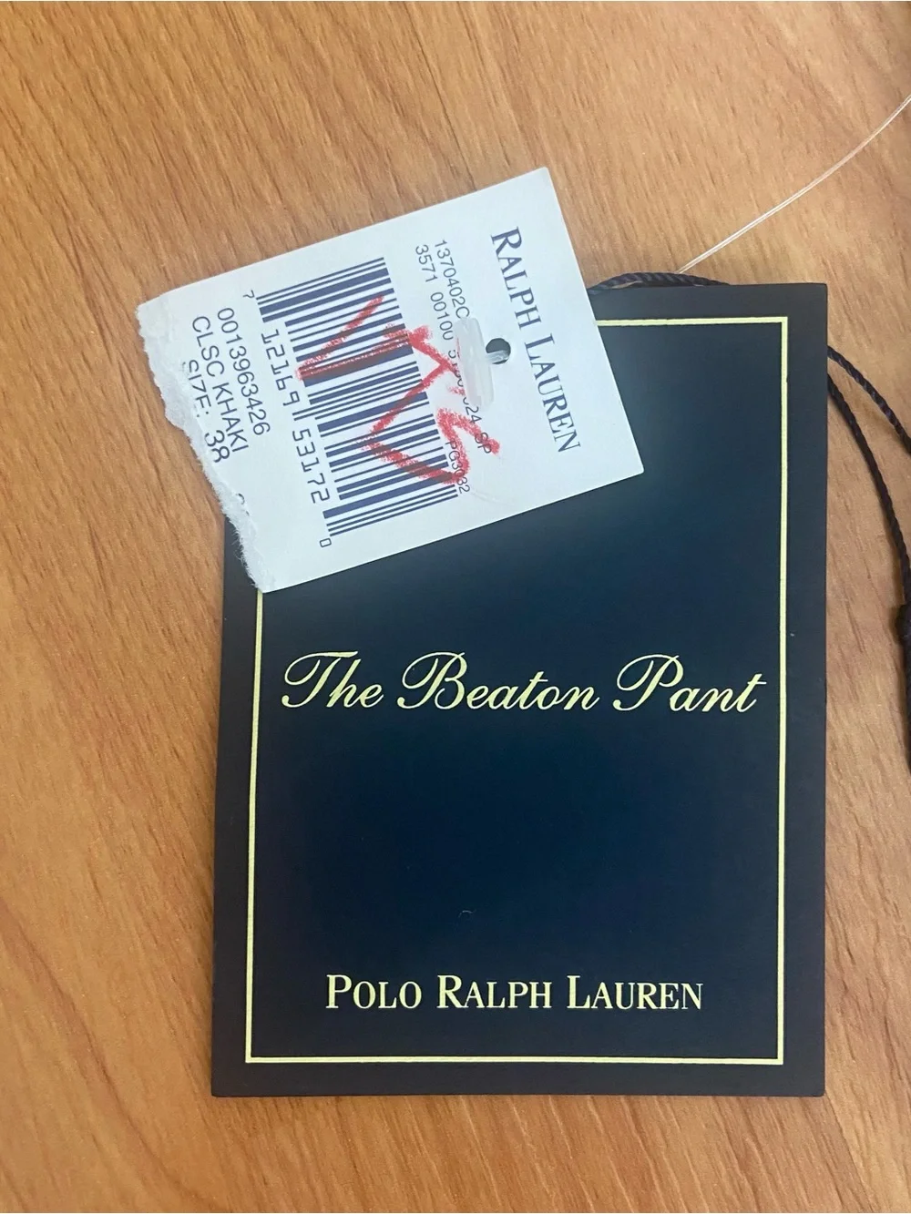 NWT Polo Ralph Lauren The Beaton Pant Preppy Costal Linen Pants Men’s 38/30